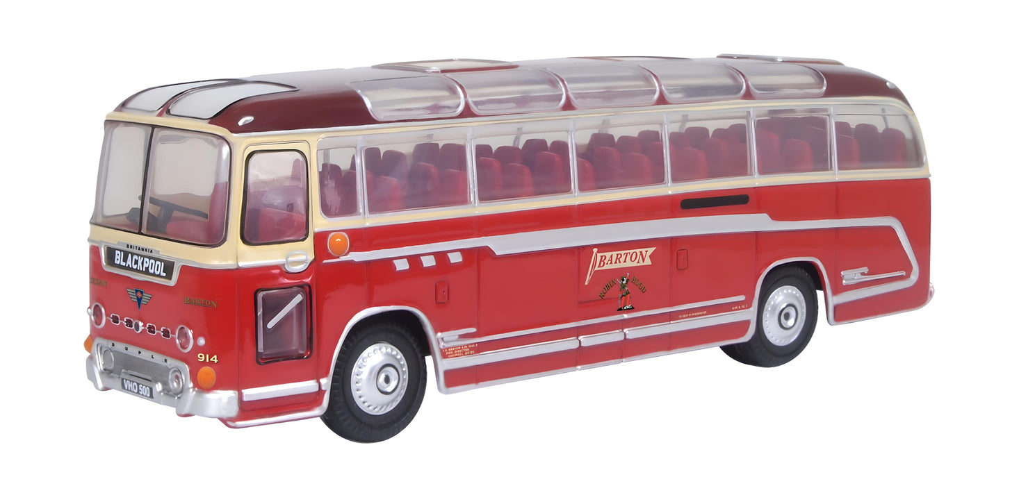 OXFORD DIECAST 1 76 Scale Duple Britannia Barton Oxford Diecast
