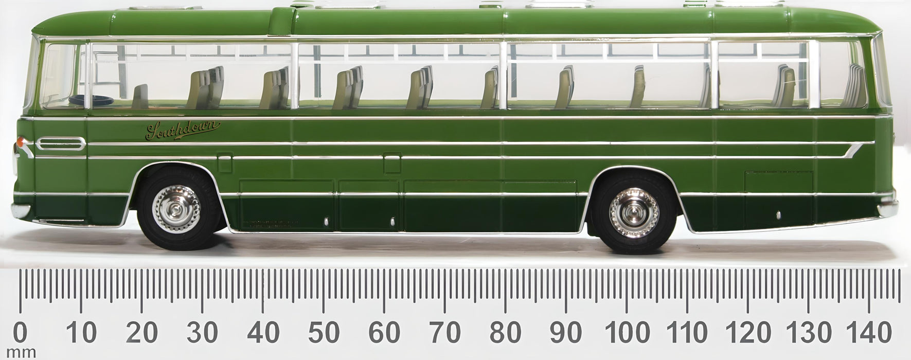 Oxford Diecast Duple Commander MKII Southdown 1:76 -76DC001 measurements