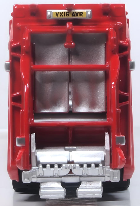 Oxford Diecast Dennis Eagle Olympus Refuse Truck Biffa 1:76 scale. Rear