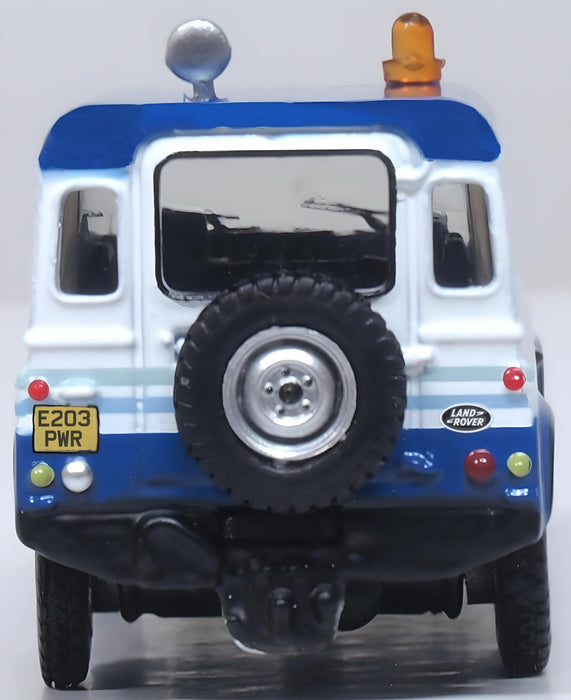 Oxford Diecast 1:76 Scale OO 76DEF019 British Gas Land Rover Defender LWB Station Wagon Rear