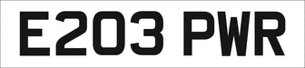 Oxford Diecast 1:76 Scale OO 76DEF019 British Gas Land Rover Defender LWB Station Wagon Registration Plate