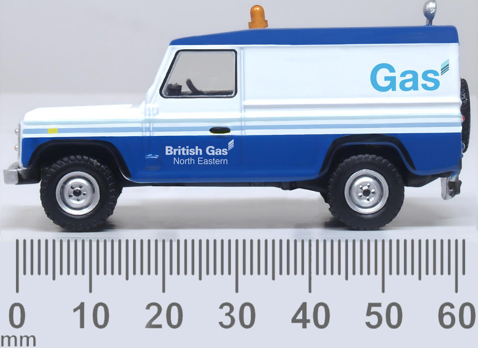 Oxford Diecast 1:76 Scale OO 76DEF019 British Gas Land Rover Defender LWB Station Wagon Measurements