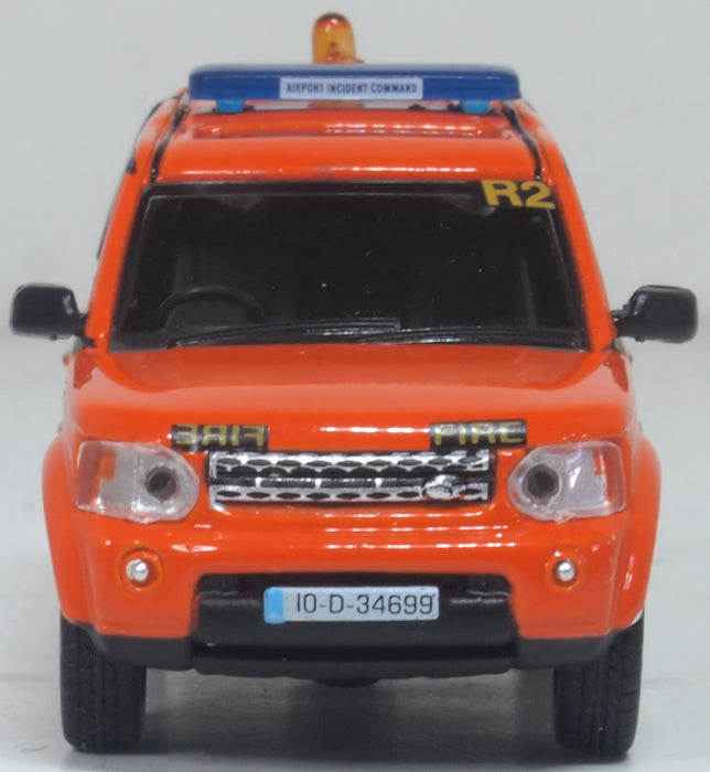 Oxford Diecast Land Rover Discovery 4 Dublin Airport Fire Service 1:76