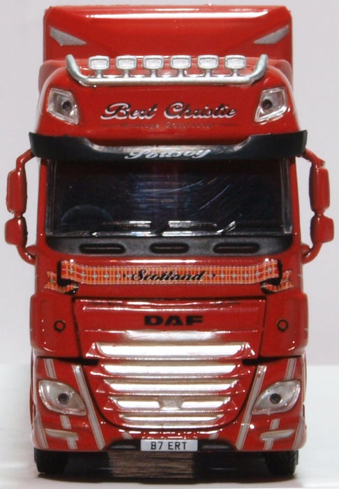 Oxford Diecast Daf XF Euro 6 Houghton Parkhouse Livestock Transporter Bert Christie 1:76