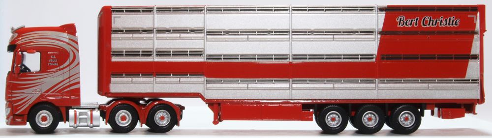 Oxford Diecast Daf XF Euro 6 Houghton Parkhouse Livestock Transporter Bert Christie 1:76
