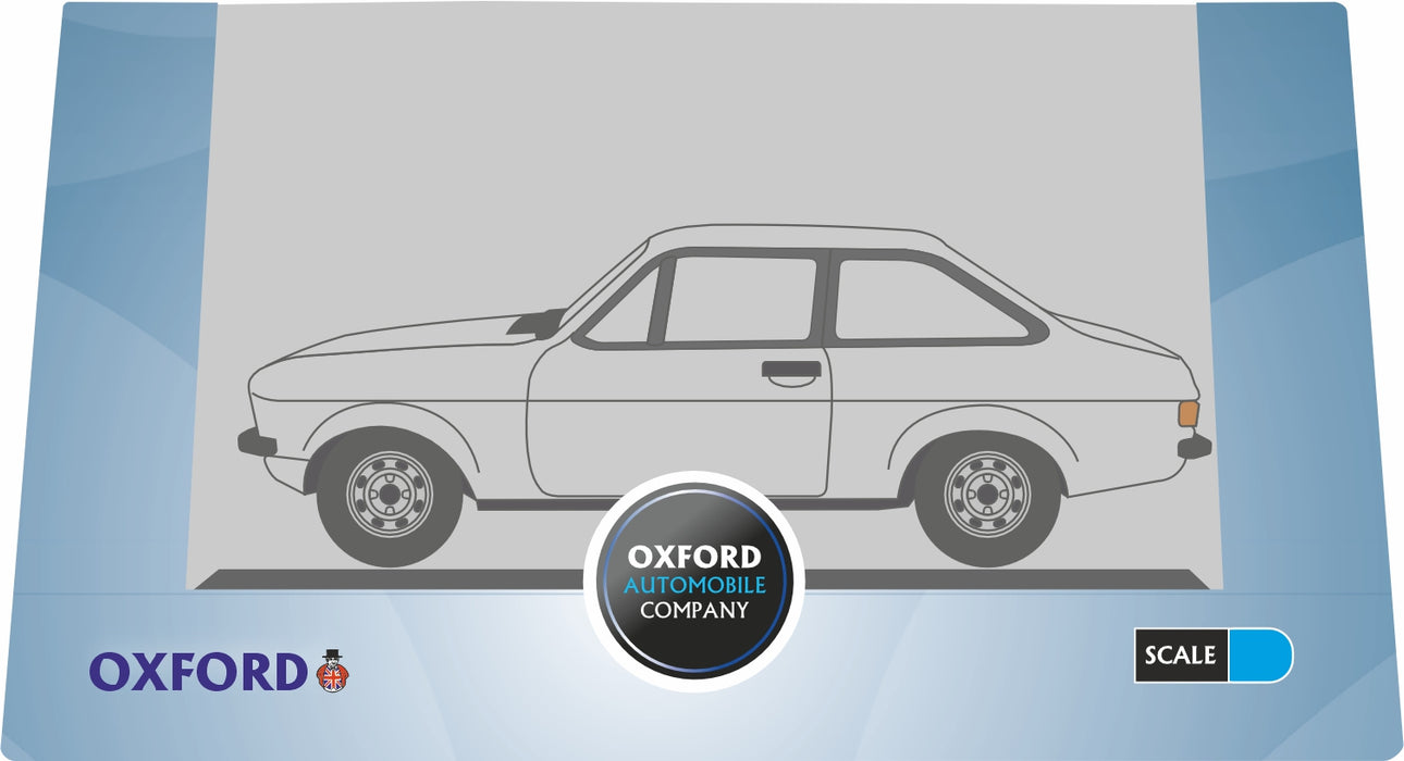 Oxford Diecast Diamond White Ford Escort Mk2 76ESC003 Pack