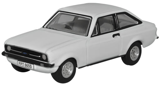 Oxford Diecast Diamond White Ford Escort Mk2 76ESC003