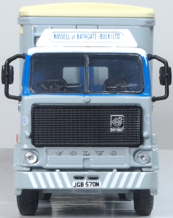 Oxford Diecast Volvo F88 Tipper Russell Of Bathgate