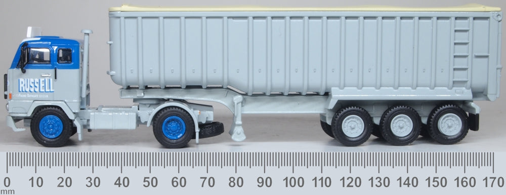 Oxford Diecast Volvo F88 Tipper Russell Of Bathgate