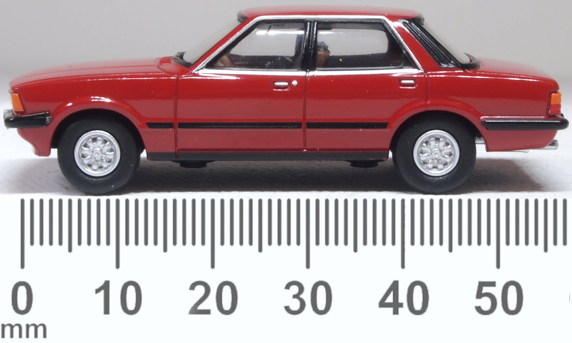 Oxford Diecast Ford Cortina MK5 Cardinal Red 1:76