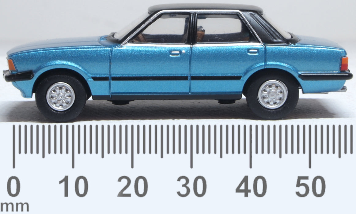 Oxford Diecast Ford Cortina MK5 Cosmos Blue 1:76 Scale