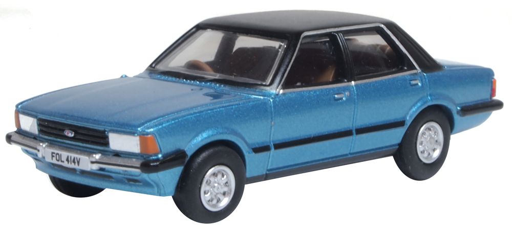Oxford Diecast Ford Cortina MK5 Cosmos Blue 1:76 Scale