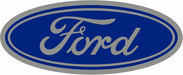 Model of the Ford Ranger Raptor Agate Black Metallic by Oxford at 1:76 scale 76FR001 Ford Badge