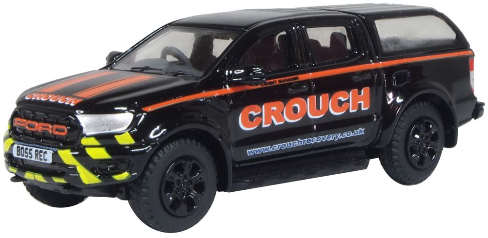 Oxford Diecast Ford Ranger Hard Back Crouch Recovery 1:76