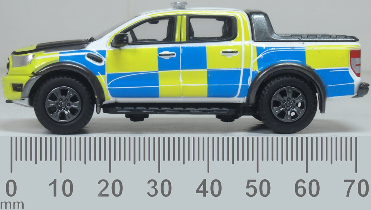 Oxford Diecast Ford Ranger Raptor South Wales Police 1:76