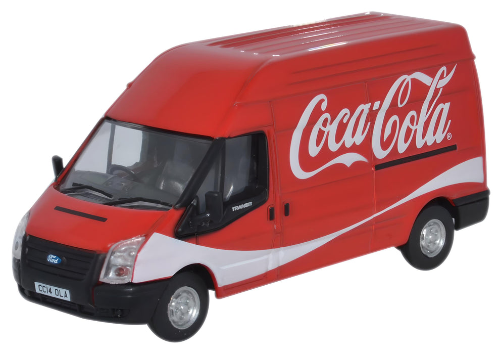 Oxford Diecast Ford Transit LWB High Roof Coke - 1:76 Scale