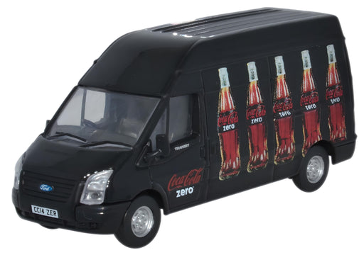 Oxford Diecast Ford Transit LWB High Roof Coke Zero [Bottles] - 1:76 S 76FT015CC