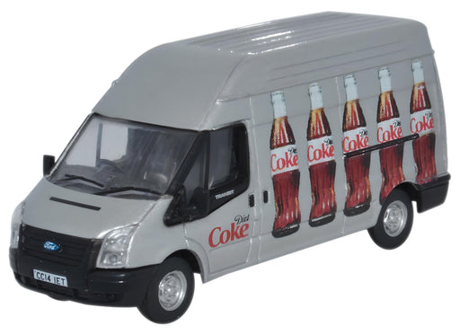 Oxford Diecast Ford Transit LWB High Roof Diet Coke (Bottles) - 1:76 S 76FT018CC