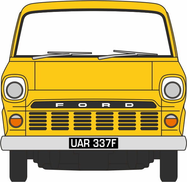 Oxford Diecast 1:76 Scale Ford Transit Mk1 British Rail 76FT1005 Front