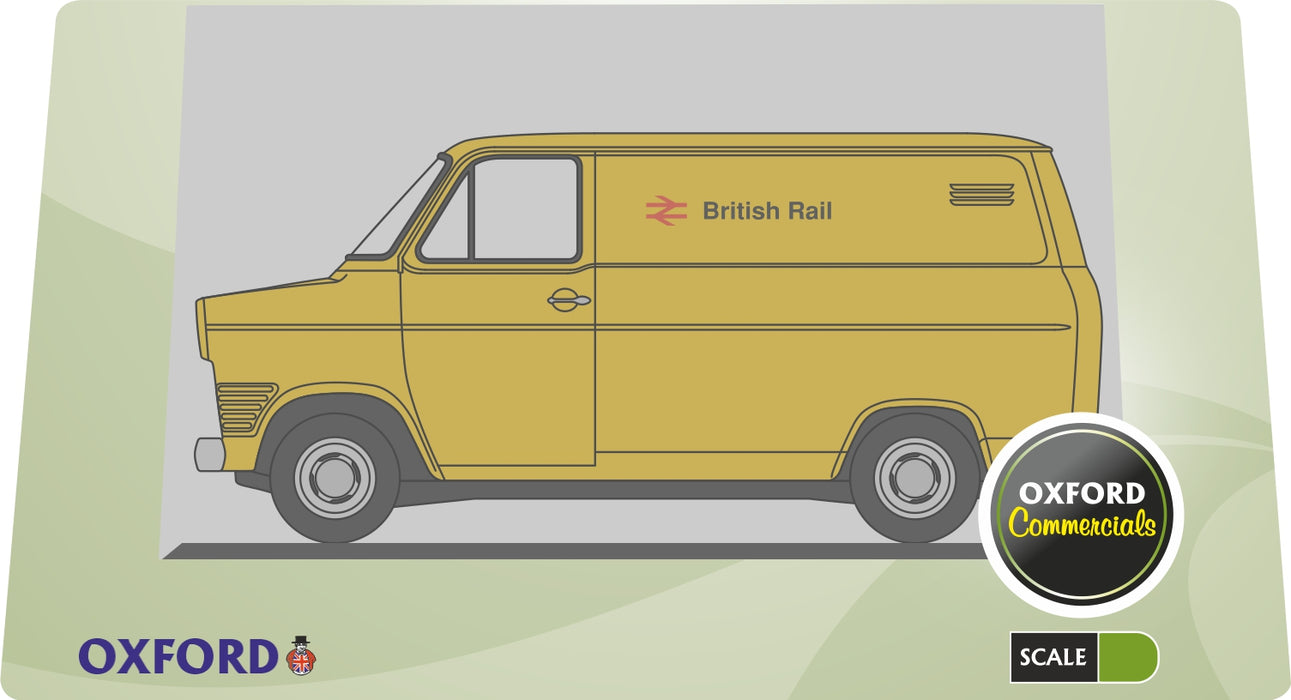 Oxford Diecast 1:76 Scale Ford Transit Mk1 British Rail 76FT1005 Pack