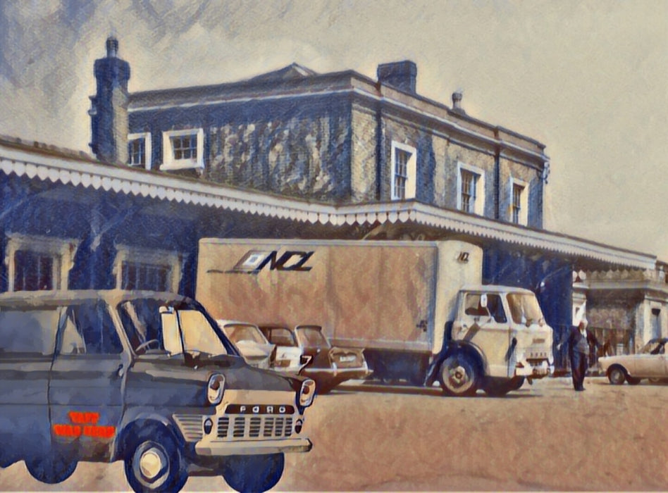 Oxford Diecast 76TK002 Bedford TK Box 1 Van In Yellow - Foto 2