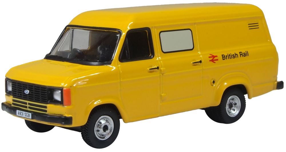 Oxford Diecast Ford Transit MK2 British Rail 1:76