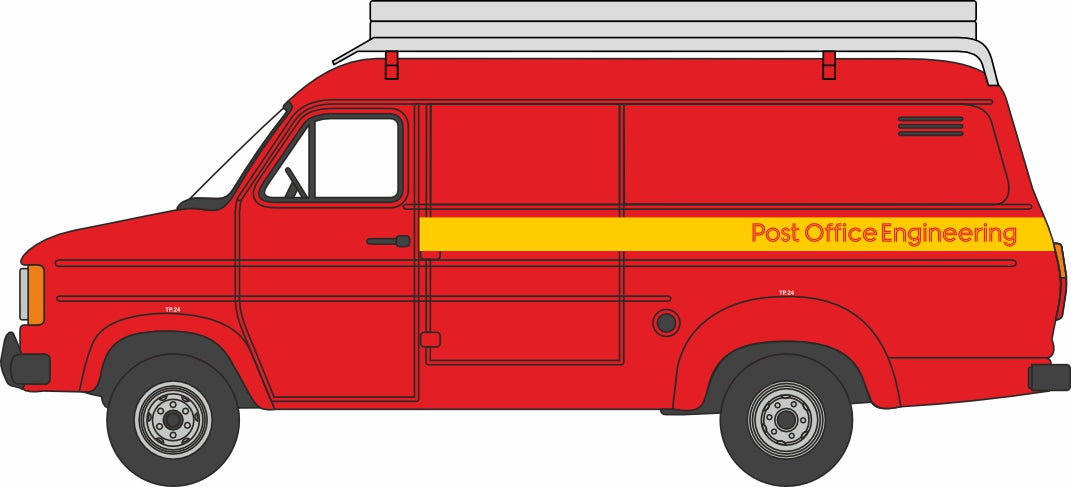 Oxford Diecast Ford Transit MK2 Post Office Engineering 1:76 Scale