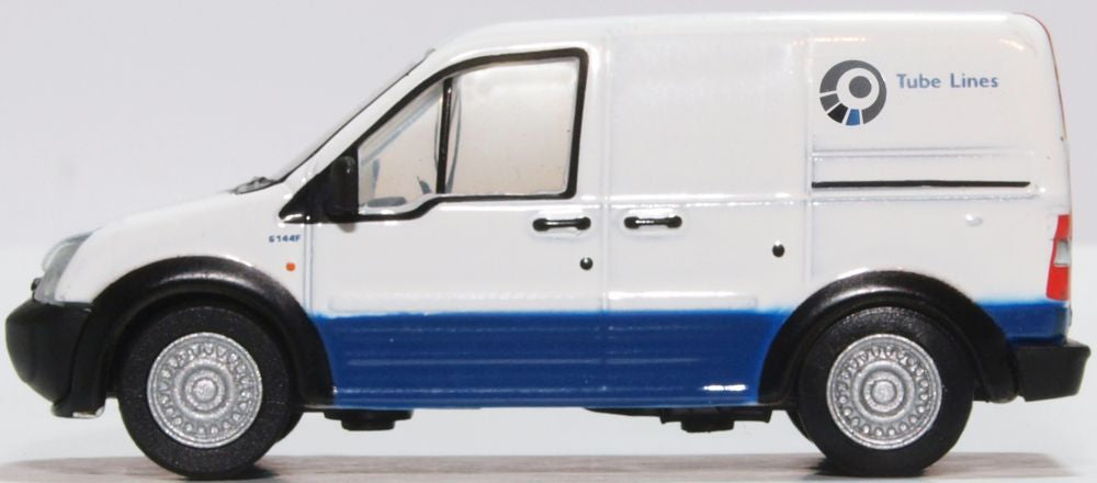 Oxford Diecast 1:76 OO Gauge Ford Transit Connect Van – White, 76FTC005