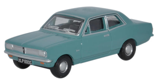 Oxford Diecast Peacock Blue Vauxhall Viva HB - 1:76 Scale 76HB001