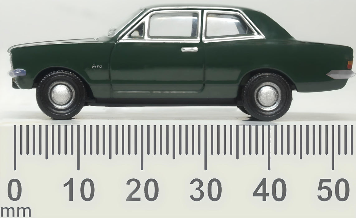 Oxford Diecast 1:76 Scale Pinewood Green Vauxhall Viva HB Measurements