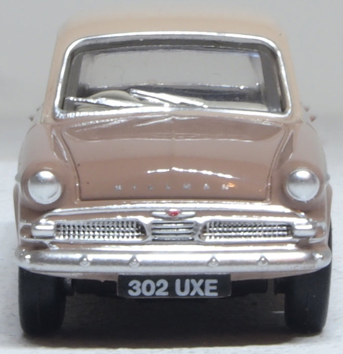 Oxford Diecast Hillman Minx Series IIIA Caramel/Regency Beige 1:76