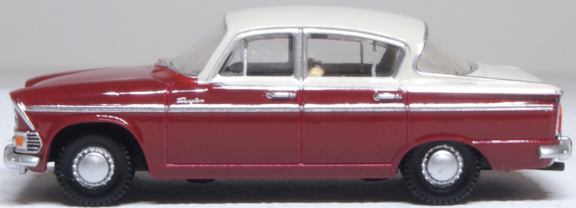 Oxford Diecast Humber Sceptre Mk1 Pippin Red/Pearl Grey 1:76