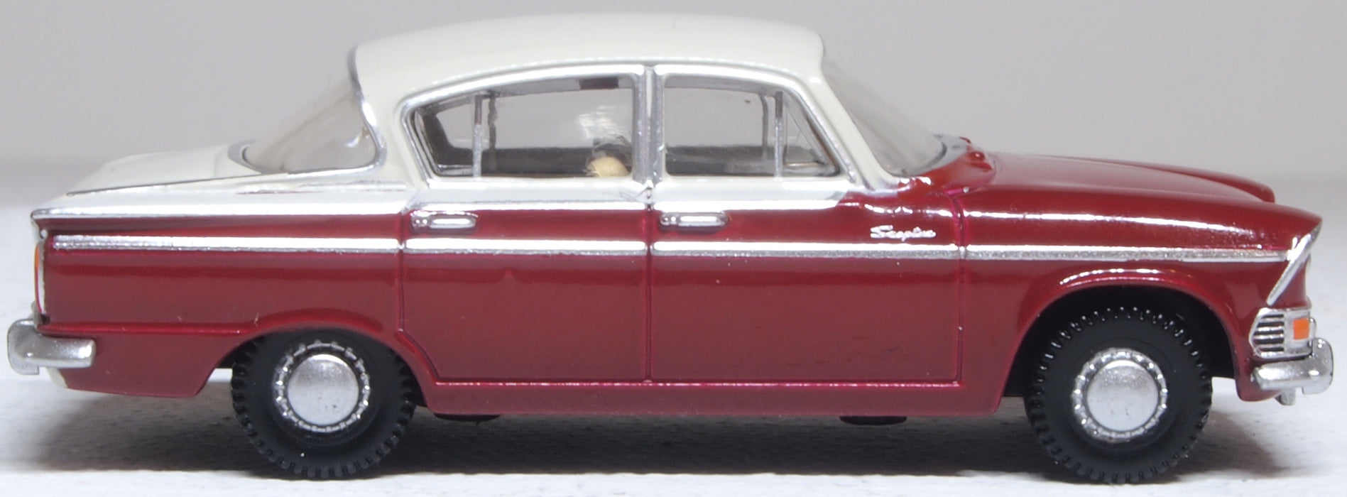 Oxford Diecast Humber Sceptre Mk1 Pippin Red/Pearl Grey 1:76