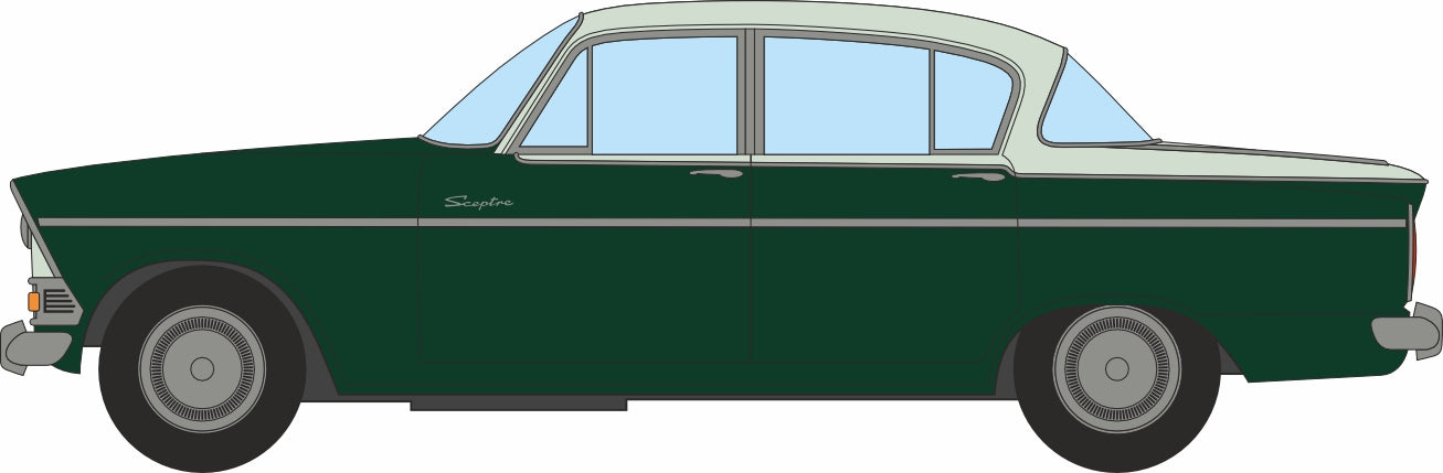Oxford Diecast Humber Sceptre MK1 Velvet Green/Sage Green 1:76 Scale