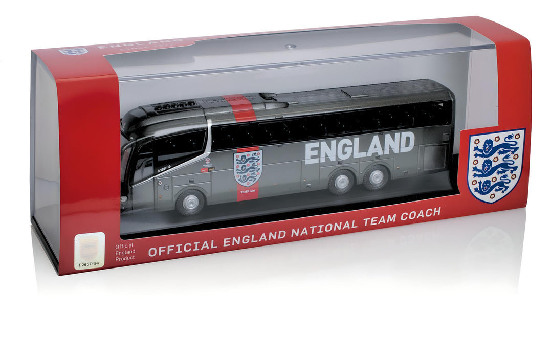 Oxford Diecast 76IR6005 England Football Team Coach 1:76 Scale Pack