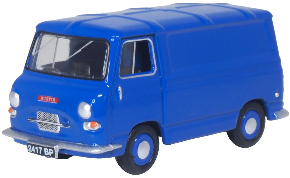 Oxford Diecast Austin-Morris J4 Van Blue  1:76