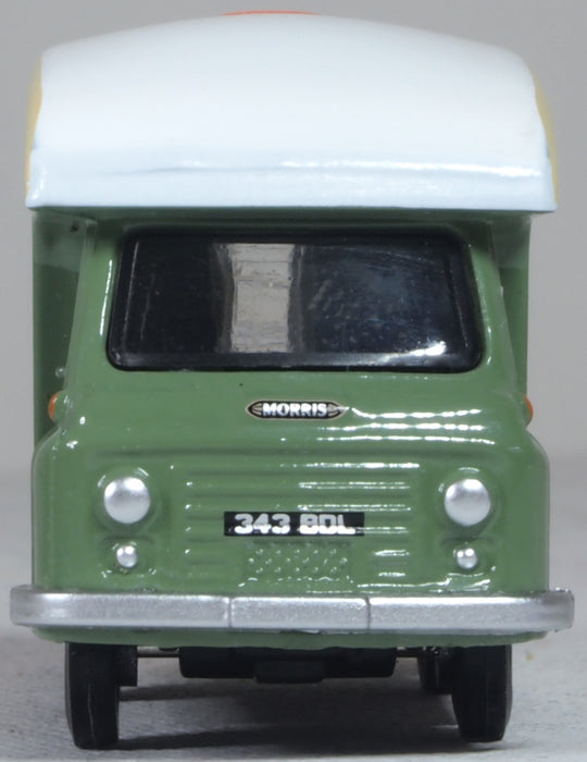 Oxford Diecast Morris J2 Paralanian 1963 Sage Green/Pale Ivory 1:76