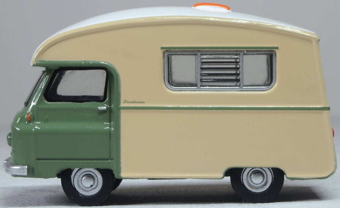 Oxford Diecast Morris J2 Paralanian 1963 Sage Green/Pale Ivory 1:76