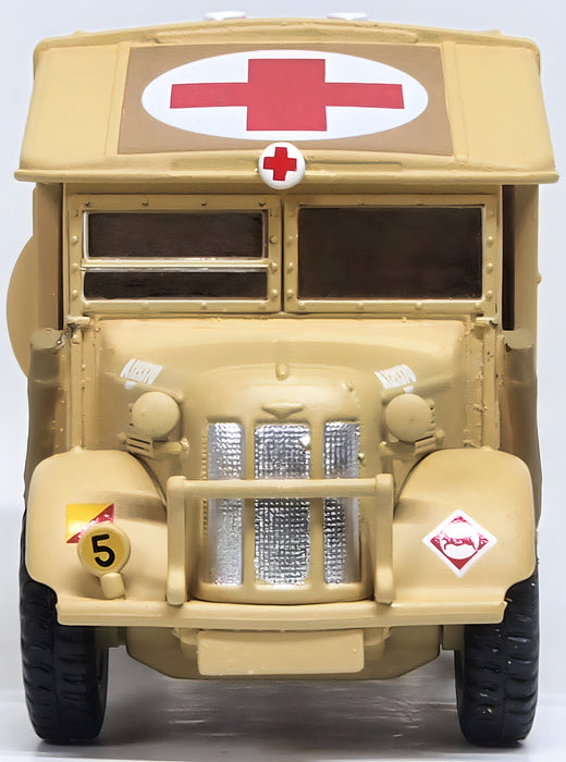 Oxford Diecast RASC-Katy Western Desert Austin K2 Ambulance 76K2001 1:76 Scale  Front