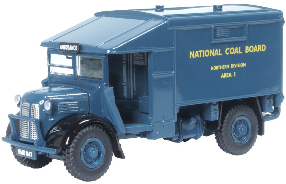 Oxford Diecast National Coal Board Austin K2 Ambulance