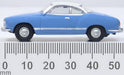 Oxrord Diecast 1:76 scale model of the VW Karmann Ghia Lavender/Pearl White measurements