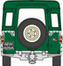 Oxford Diecast Bronze Green Land Rover Series II Station Wagon - 1:76 -76LAN2002 Rear