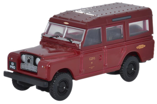 Oxford Diecast 1:87 Scale Land Rover Series II Station Wagon British Railways 76LAN2010