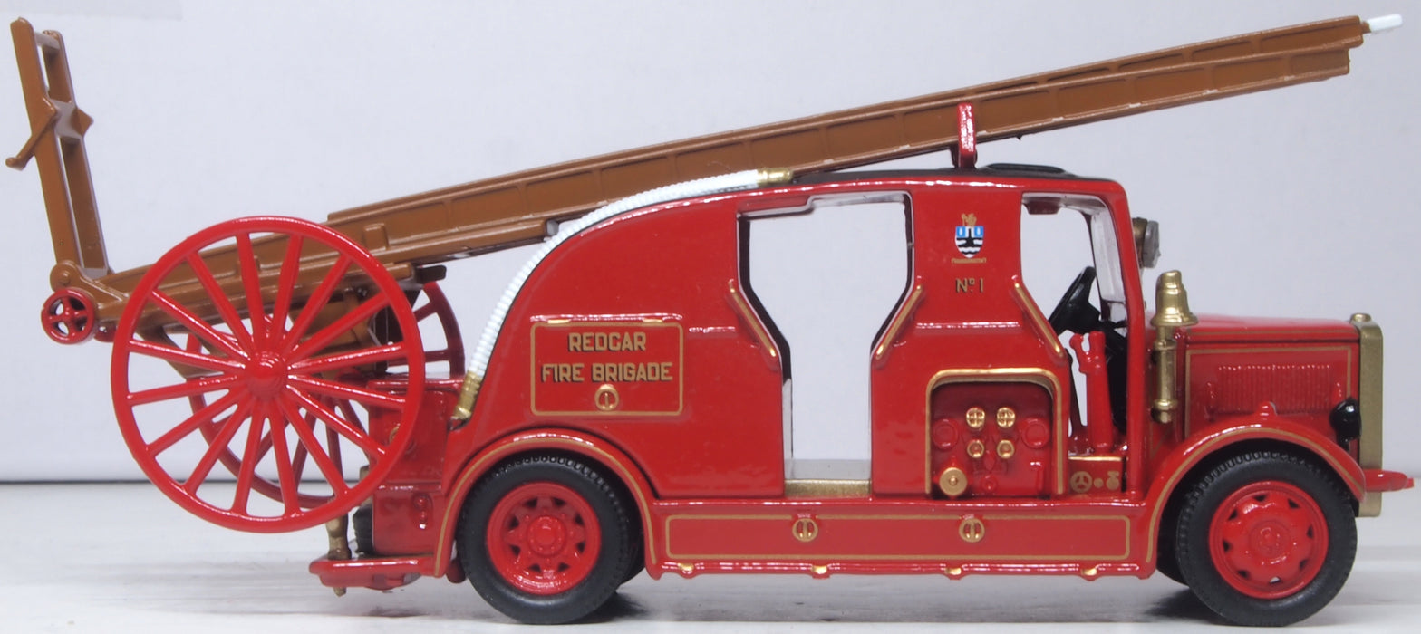 Oxford Diecast Leyland Cub FK7 Redcar Fire Brigade 1:76