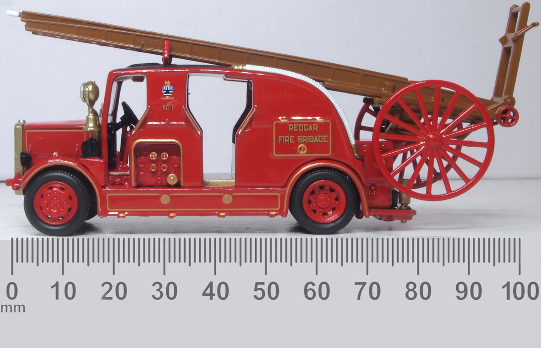 Oxford Diecast Leyland Cub FK7 Redcar Fire Brigade 1:76