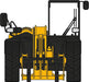 Oxford Diecast JCB 531 70 Loadall JCB 76LDL001 1:76 Scale Front