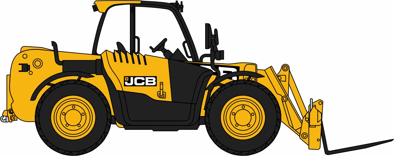 Oxford Diecast JCB 531 70 Loadall JCB 76LDL001 1:76 Scale Right
