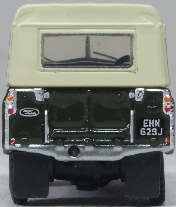 Oxford Diecast Land Rover Series 2A SWB Canvas Bronze Green 1:76