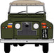 Oxford Diecast Land Rover Series II SWB Canvas REME 76LR2S006 1:76 00 Scale Front