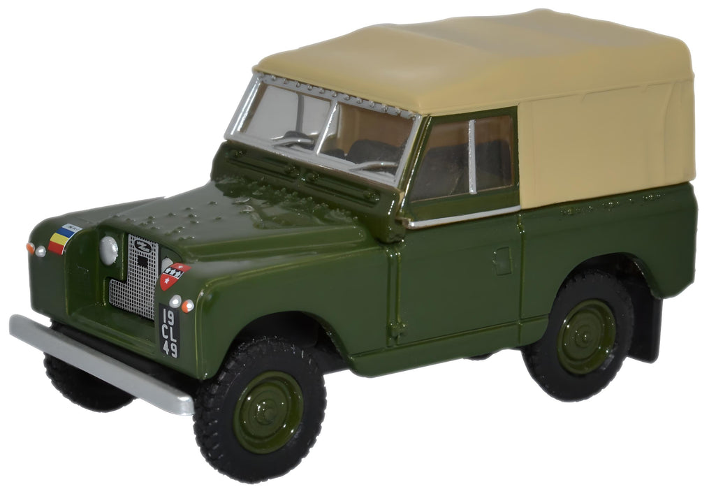 Oxford Diecast Land Rover Series II SWB Canvas REME 76LR2S006 1:76 00 Scale